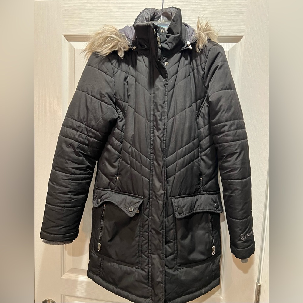 Free Country Black Winter Jacket - Size Small